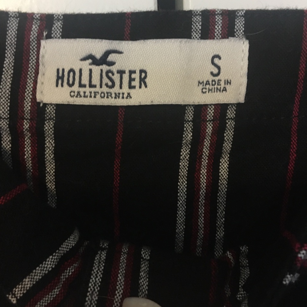 Hollister Pinstripe Button tank Dress - Picture 3 of 6